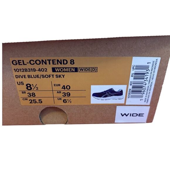 ASICS Gel-Contend 8 Women’s Running Shoe in Ladies size 8.5W - Picture 8 of 8